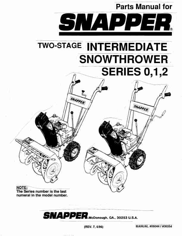 Snapper Lawn Mower 1-page_pdf